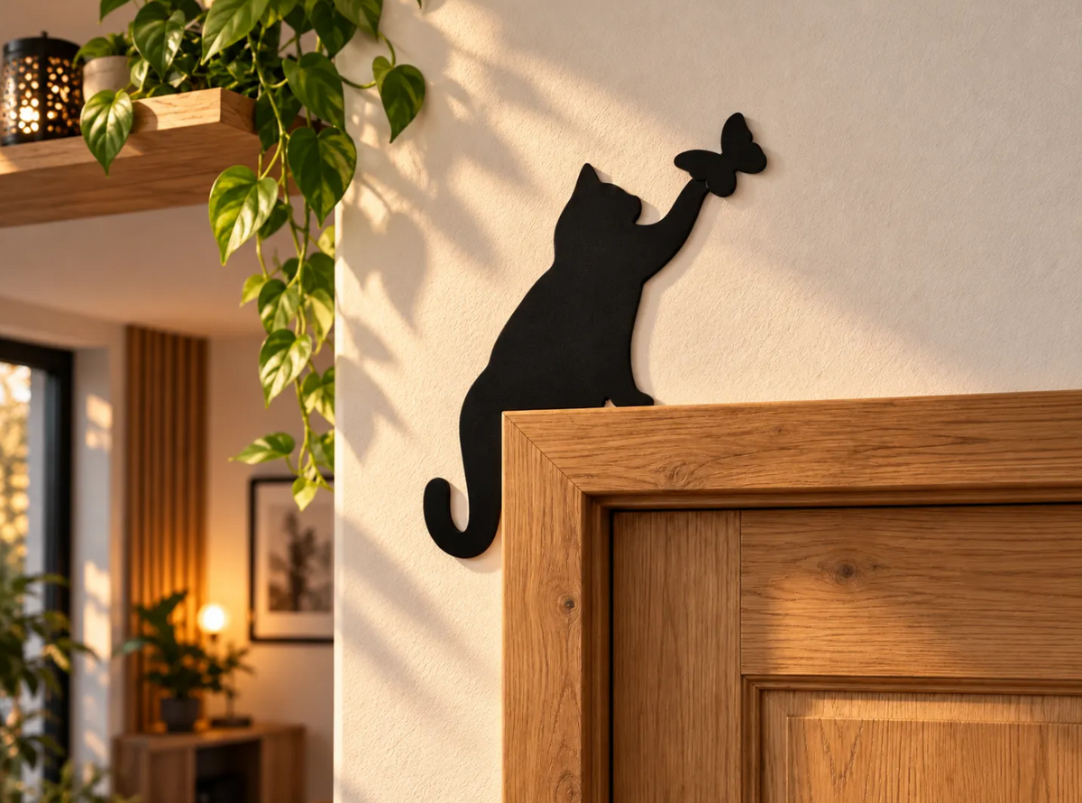 Cat Wall Art - 3D printed